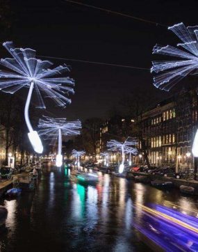 Kunstwerk Light a Wish-Lightfestival Amsterdam
